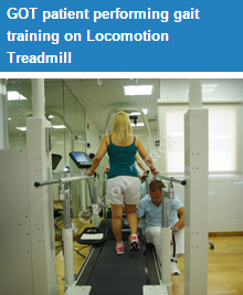 Benefits from therapy to recover locomotion: